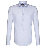  Seidensticker Herren Businesshemd Slim, Blau (Blau 13), 36 (36)