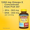Nature Made Aceite de Pescado Omega 3, 1200 mg Softgels, Uno por Día, 100 Softgels | Aceite de Pescado Omega 3 como Ésteres Etilicos 1200 mg Softgels, Suplemento EPA DHA para Corazón Saludable, Apoyo para el Cerebro y los Ojos, Suministro de 100 Días Softgel 100 Unidades (Paquete de 1) 6