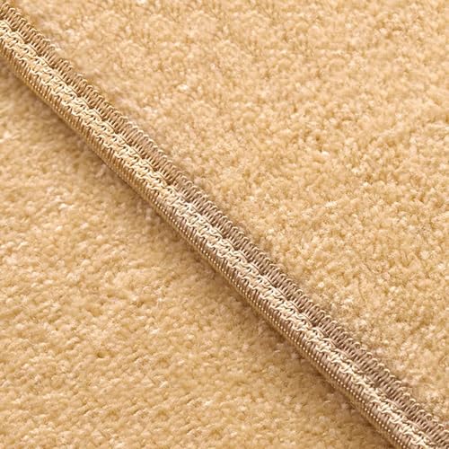 Alfombra antideslizante para peldaños de madera interiores con base autoadhesiva lavable 5