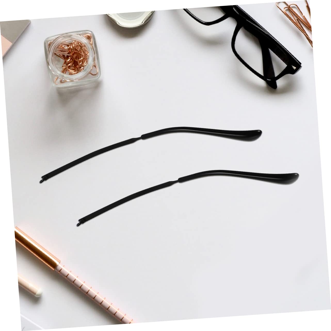 Didiseaon 10 Paires Jambes De Lunettes Remplacement Du Bras De Lunettes Remplacement Des Branches De ement De La Charnière De Extrémités Des Branches Black Métal