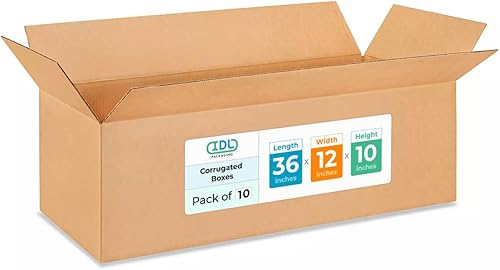 Miniatura 263 de Cajas para envío IDL Packaging - B-1266-5 de cartón corrugado, tamaño pequeño, de 12 pulgadas de largo x 6 pulgadas de ancho x 6 pulgadas de alto