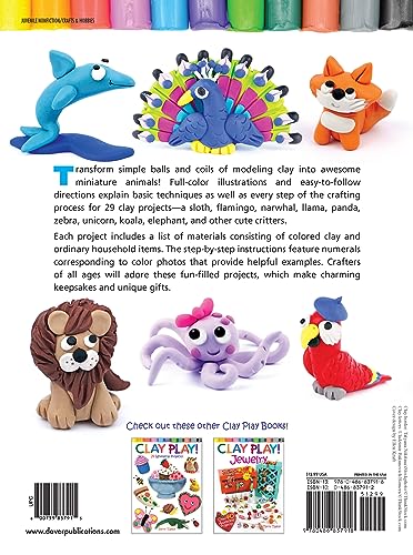 Clay Play! Animal Favorites (Dover Children's Activity Books) - Image 2