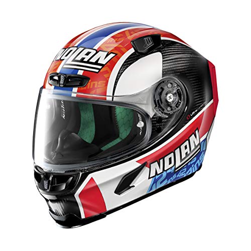 Ne rs - nolan emergenza release system tale sistema, il cui brevetto è in corso di concessione, consente al personale di soccorso di rimuovere i cuscinetti dei guanciali dal casco mentre è indossato dal motociclista, semplicemente tirando i nastri rossi posizionati nella zona anteriore dei cuscinetti stessi