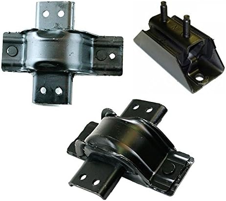 Engine Motor & Transmission Mount Compatible with 1999-2003 Ford F250 F350 F450 F550 Super Duty/Excursion 7.3L 2WD Diesel Set 3pc -K2250 |A5182 A5183 A2884