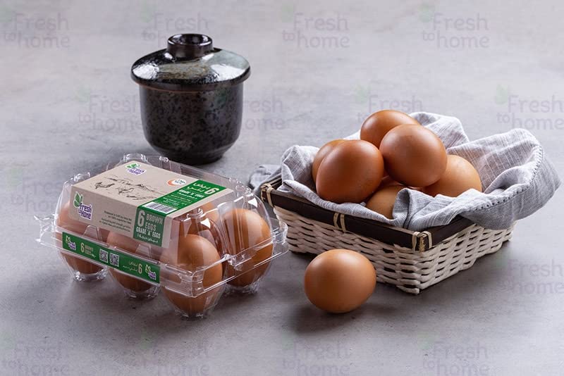 Brown Eggs pack of 6 (Medium) UAE