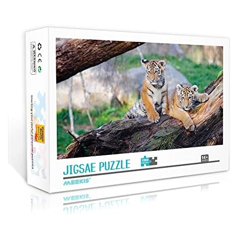 1000 pieces of mini adult puzzle Tiger Classic puzzle Challenge and stress relief toy puzzle Puzzles Cover