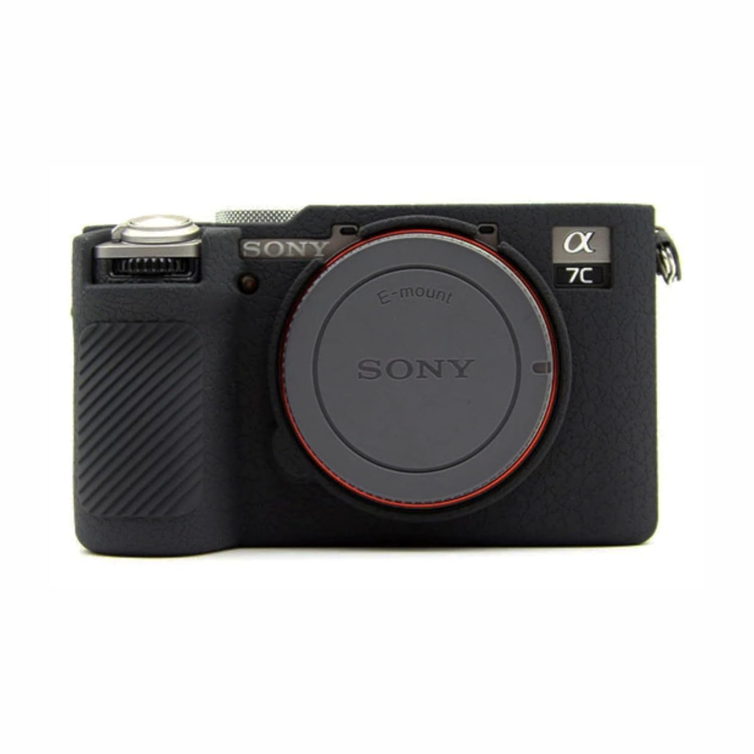 PICO Silicone Camera Case Cover for Sony Alpha A7CII / A7CR – Protective, Shockproof, Anti-Scratch Rubber Skin – Lightweight DSLR Body Cover Accessory for Sony A7C II / A7CR (Black)-picture-16