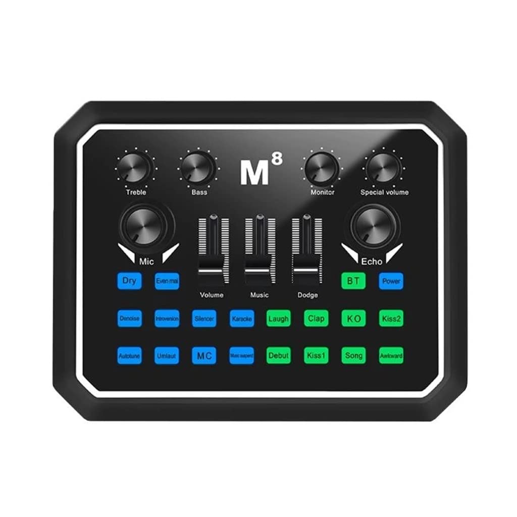 Soundplattenkarte für professionelle Mixer, Multimusikereffekt, Hoch- und Tiefenregelung, Dsp-Chips des Prozessors