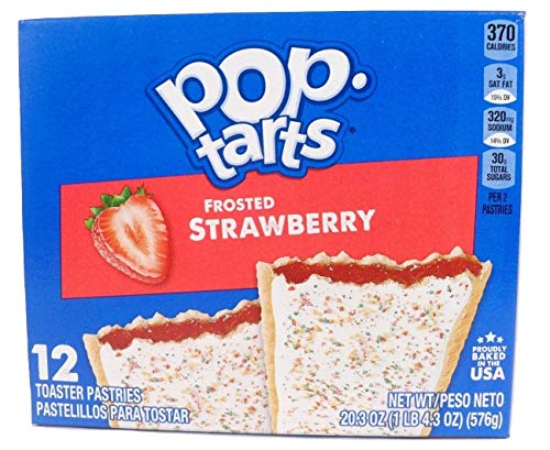 Pop-Tarts Frosted Strawberry Pastries - 12ct