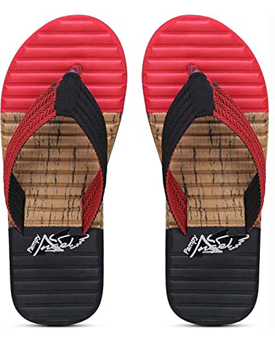 Image of Pampy Angel V-Tricolor-p Men's Flip Flops Slides Back Open Household Comfortable Slippers, ()