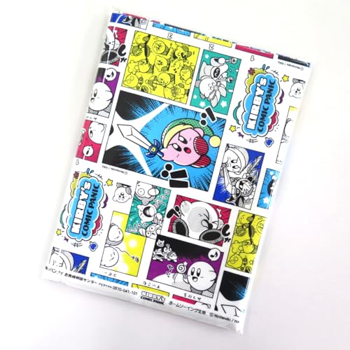 【正規ライセンス品】 星のカービィ #9 生地 布 【COMIC PANIC柄】 100cm x 約110cm カットクロス オックス（コットン100％） 日本国内プリント加工 カラー：マルチカラー 2026年春向けの新柄 （A3600-9A）（Amazon）