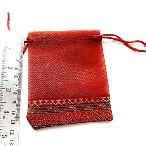 Go Traders™ - Candy/Gift Pouch or potli (Small) - Drawstring Closure (10 potlis)