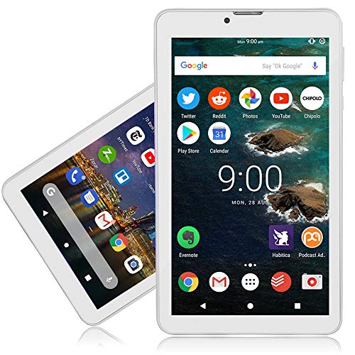 Indigi® White 7-Inch Tabletpc & Phone 4G Lte Smart Phone Wifi Gsm Unlocked At&T T-Mobile #TOP22