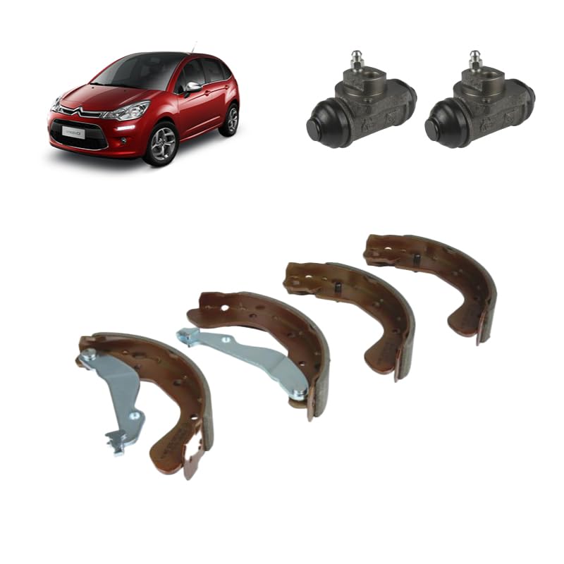 Kit ganasce e cilindretti per Citroen C3 II 2009-2016