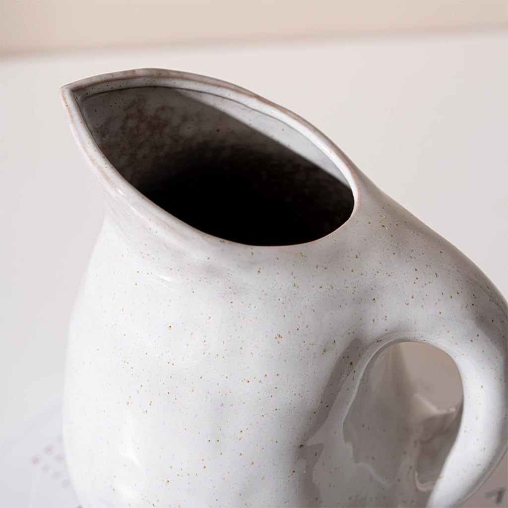 Vases Wabi-sabi Style Retro Ceramic Vase High-end Art Bottle Suitable for Vase Placement in Home Living Room and Office Desktop Vase