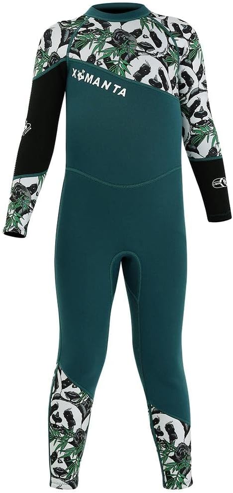 IVELECTKids 2.5mm Wetsuit Long Sleeve UV Protection Thermal Swimsuit XL Jasper