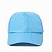 5 Pieces ESD Anti-Static Sun Caps with Hard Brim – Static-Safe Baseball Hats for Cleanrooms & Industrial Work (Blue)