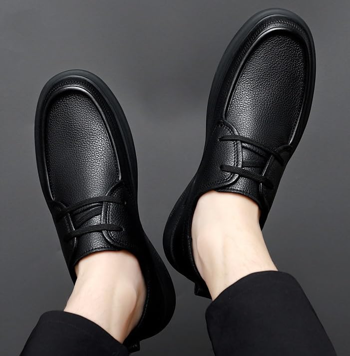 Men's Brogue Oxfords Shoes Classic Business Pointed Toe Oxford Orthopedic Dress Shoes Formal Business Full Leather Shoes for Men4