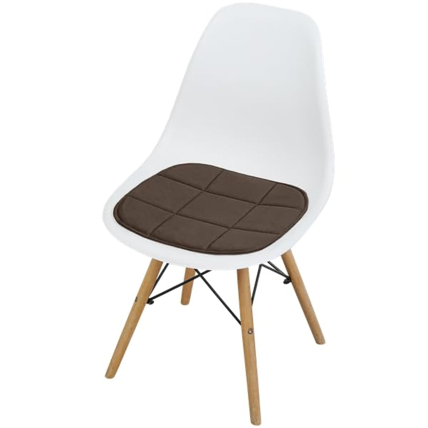 Chiedocover Micro Velour Chair Pillow, 38X39 cm (Brown)