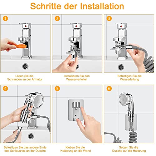 Doccia per Lavandino, Set Soffione Doccia