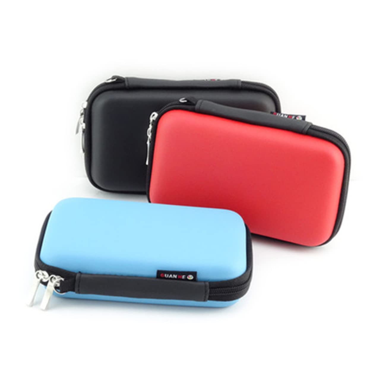 UPKOCH 3piezas Organizador De Accesorios Electrónicos Rojo Bolsa De Almacenamiento Portátil para Viajes para Cables Cargadores y Gadgets Protección y Orden Tus Viajes