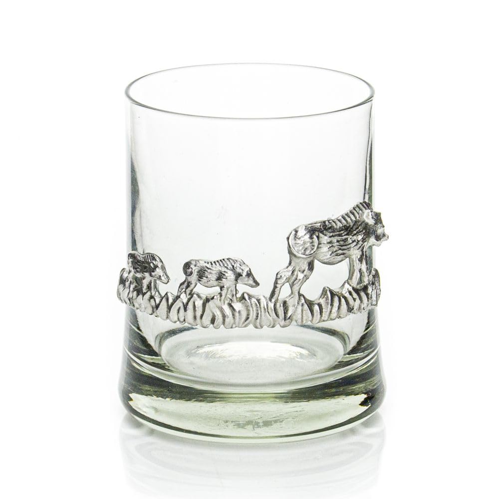 Idée cadeau : Verre à whisky en étain équitable C-081-P, présent d'exception