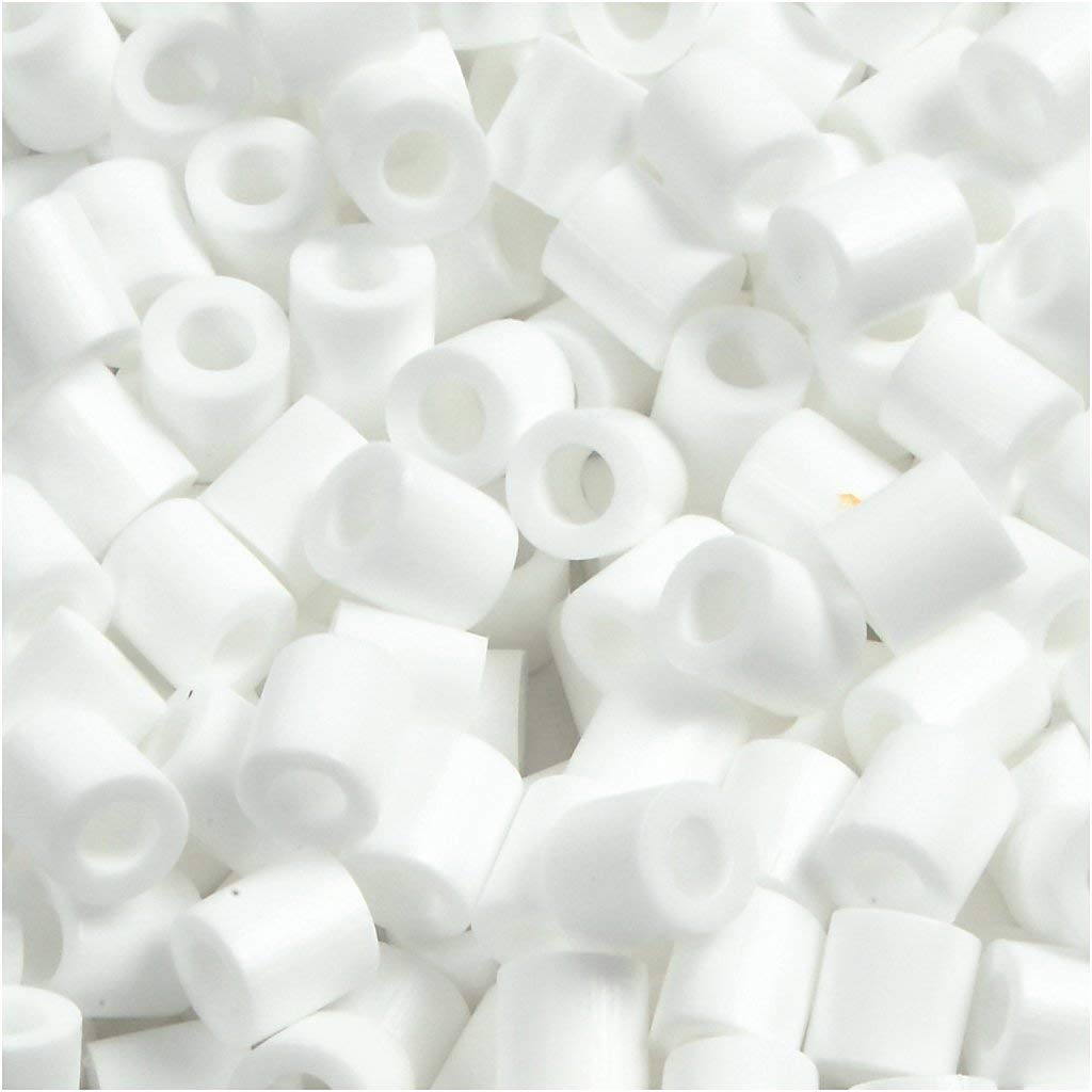 EfcoEFCO 1082515 Photo Pearls Beads, Plastic, Number 15 White, 5 x 5 mm, 1100-Piece