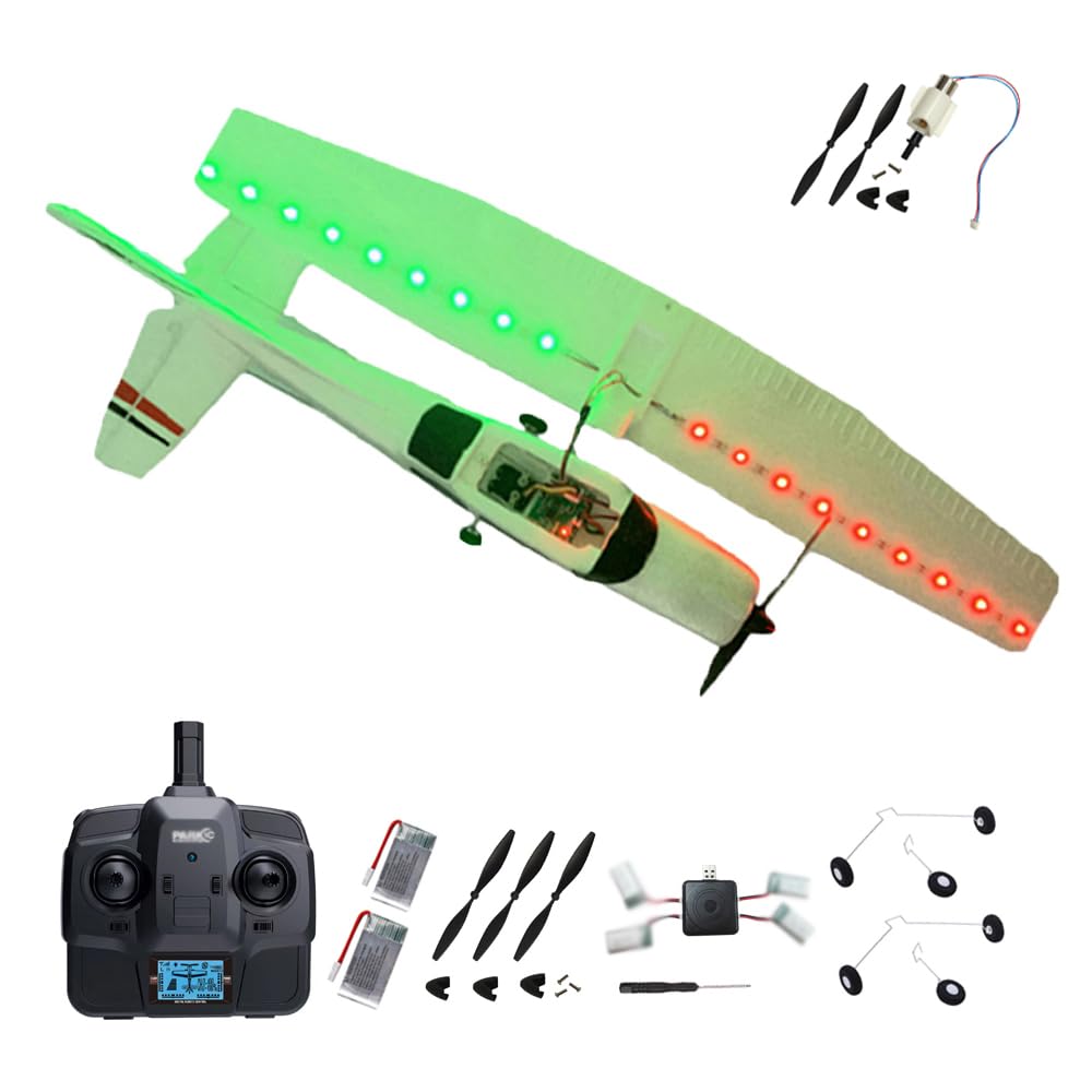 F949pro 3D6G Gyroscoop RC Vliegtuig met 1020 Motor CESSNA-182 3CH RC