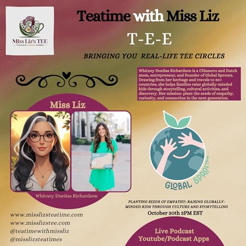 『Miss Liz serves Whitney Dueñas Richardson Founder of Global Sprouts』のカバーアート