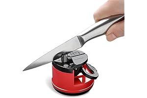 Mini Knife Sharpener with Suction Base: Compact Sharpening Powerhouse