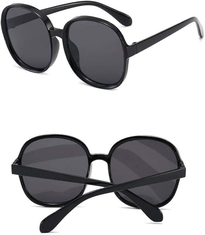 Amazon プラスチック クラシック ヴィンテージ サングラス 女性 特大 ラウンド フレーム ラグジュアリー デザイナー 女性 メガネ ビッグ シェード Oculos 1 中国 サングラス 通販