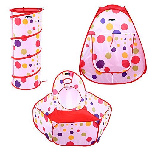3 in 1 Tenda per Bambini da Interno/Esterno, Pop