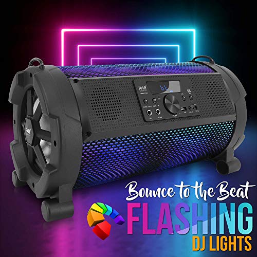 image for Pyle Wireless Portable Bluetooth Boombox Speaker - 500W 2.1Ch Recharge