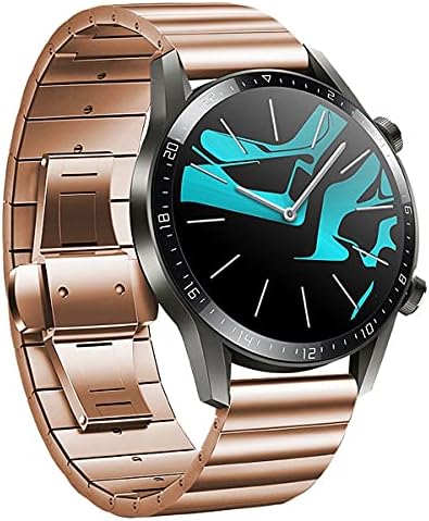 Ceramic Steel Strap (Rose Gold, 22MM): Buy Online at Best Price in Egypt -  Souq is now Amazon.eg