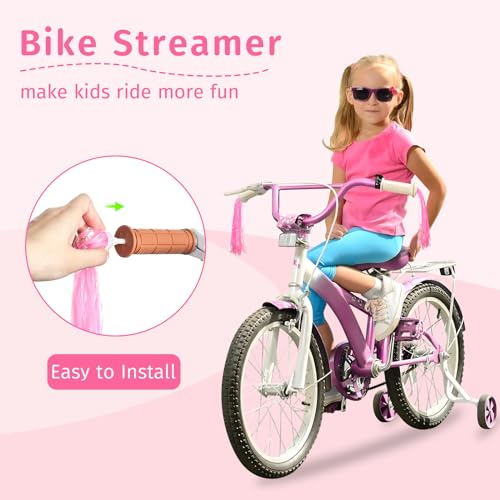 image for Zacro Kids Bike Basket, Upgraded Bicycle Baskets for Boys and Girls, T