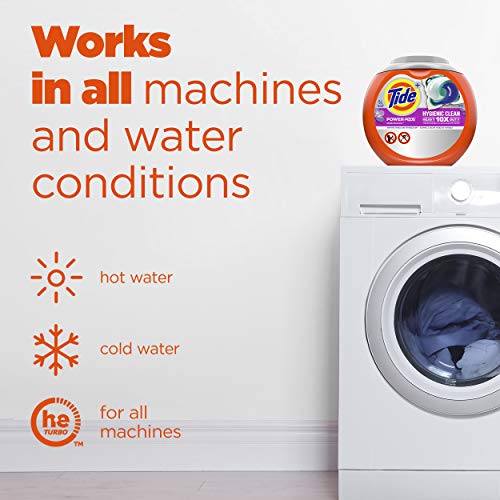 Tide Hygienic Clean Power PODS Laundry Detergent Pacs, Original Scent, 32 Count, Removes Visible and Invisible Dirt by Tide - Image 7