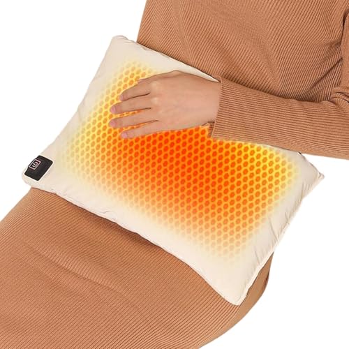 Calentadores de Manos Eléctricos - de Calentadores de Manos Eléctricos Recargable por USB De 3 Niveles | Cojín Eléctrico De Terciopelo para Hombres Y Mujeres, para Dormir En Familia, Reposar Los
