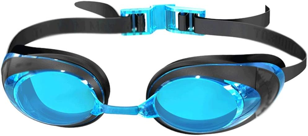 Mirrored Swim Goggles, Panoramic, Anti-Glare, Anti-Fog with UV Protection