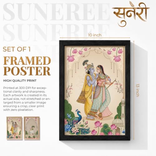 Image of Suneree Traditional Indian Wall Art - Set of 2 (ART 14, 10x13 INCHES)