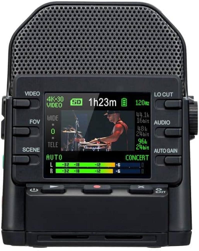 その他 zoom Q2n ZOOM Q2n-4K HANDY VIDEO RECORDER BLACK : Amazon.com.br: Esporte