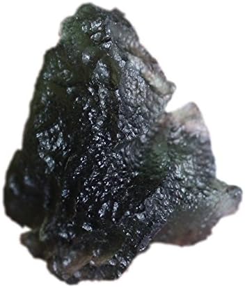 12 Cts Superb Quality Natural Green Moldavite from Czech Republic, Jewelry Making Stone, Tektite Meteorite AG-5847
