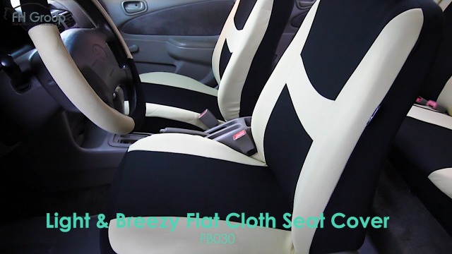 FH-Group-FB030RED115WB-AVC-Red-Combo-Set-with-Steering-Wheel-Cover-and-Seat-Belt-Pad-Airbag-Compatible-and-Split-Bench