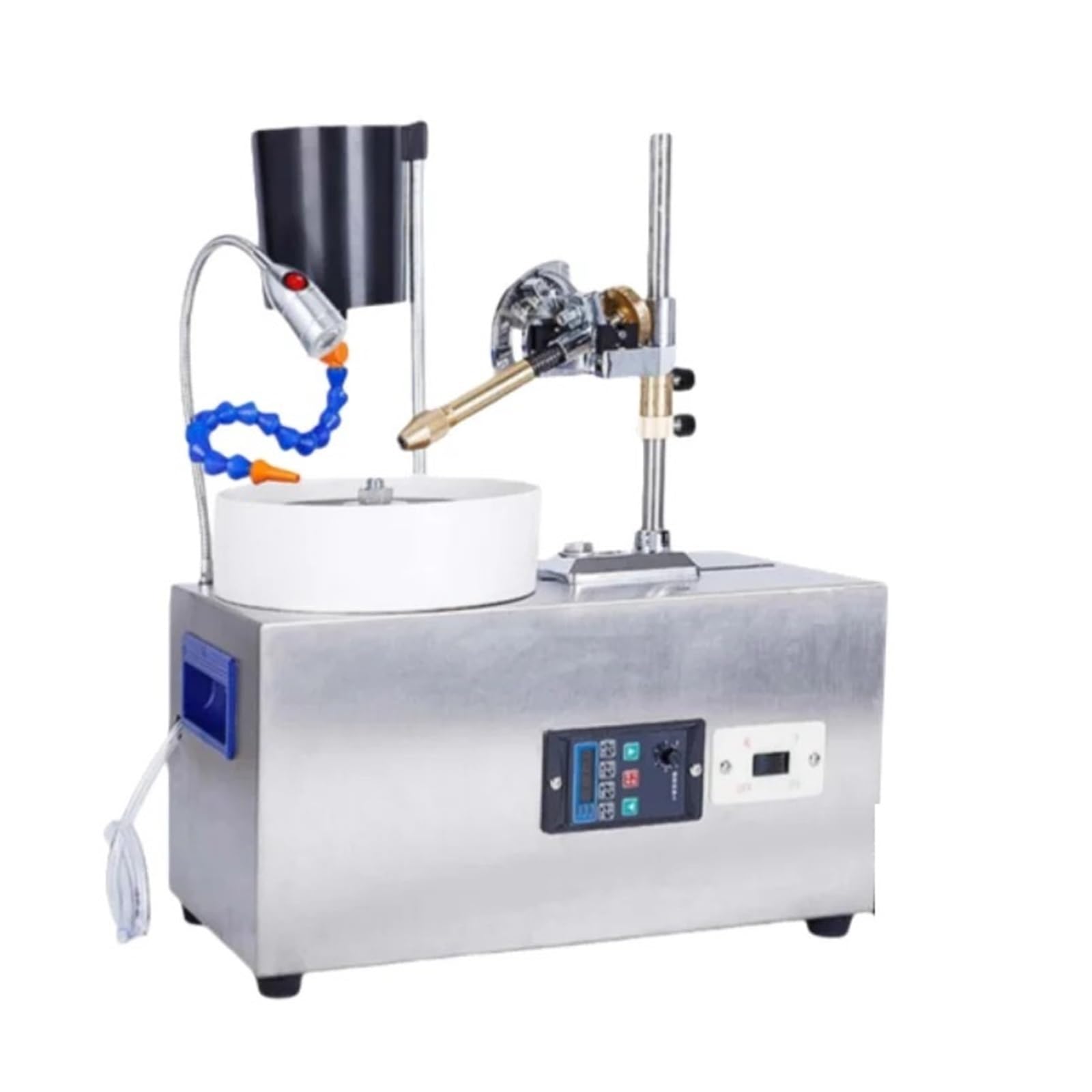 CUDTAPI Gemstone Faceting Machine 180W Jade Grinding Polishing 3000RPM Rock Polisher