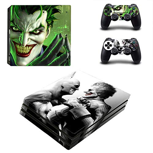 okanhyeu PS4 Pro Whole Body Vinyl Skin Sticker Decal Cover for Playstation 4 System Console and Controllers – The creepy clown