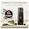 Hurom H400 Cold Press Juicer Machine, Award Winning Masticating Slow Juicer, Easy to Clean, Strainer & Hands Free with Self Feeding, Wide Mouth Hopper, Easy Assembly (White) #1