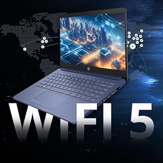 HP Flagship 14" HD Laptop with 1 Year Office 365 | 16GB RAM | 1.22TB Storage(64GB EMMC & 160GB Docking Station Set & 1TB Cloud Storage) | Intel Celeron Processor | Webcam | Win 11s | Blue