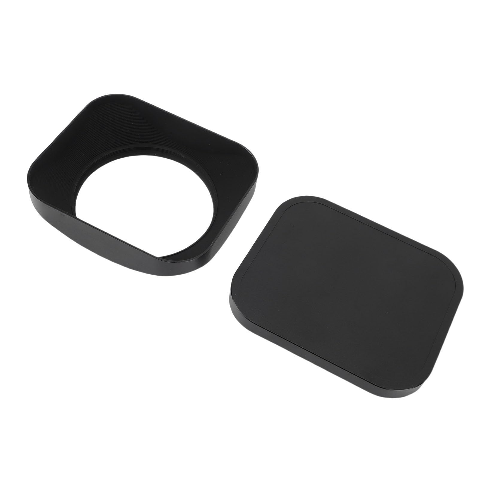 Bewinner Paraluce Quadrato da 67 Mm, Lega di Alluminio Resistente con Antiriflesso Opaco, Paraluce per Fotografia, 1 unità,