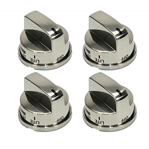 EREBZ37189611 For EBZ37189611 LG Stove Range Stainless Knob 4 Pack EREBZ37189611 For EBZ37189611 LG Stove Range Stainless Knob 4 Pack