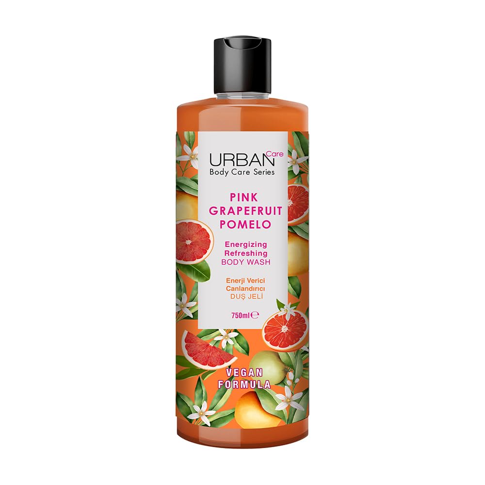 Urban Care Pink Grapefruit & Pamelo Canlandırıcı ve Nemlendirici Duş Jeli, 750 ml