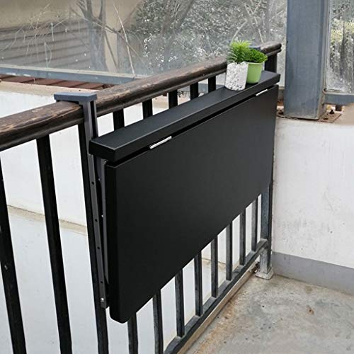 Comptoir de bar éponte réglable et rabattable pour balcon et loisirs